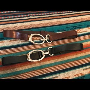 Limited leather belts